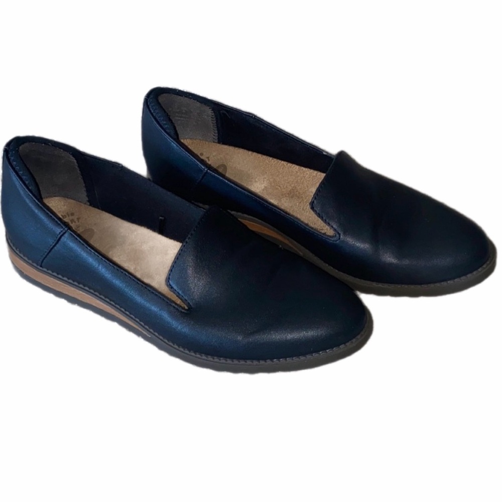 Dr Scholls “Jettison” Minimalist Women's Black comfort Loafers size 8.5 M